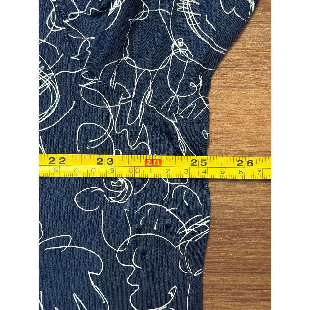 Ted Baker London Mens Tospin Floral AOP T-Shirt Navy Blue Size 7/XXL New - Picture 6 of 8